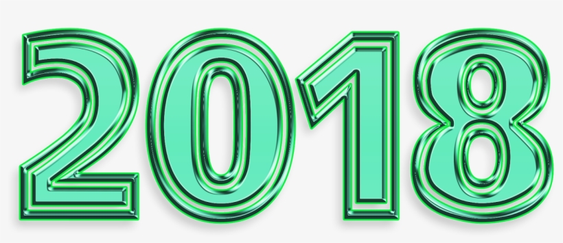 Happy New Year 2018 In Advance - Graphic Design, transparent png download