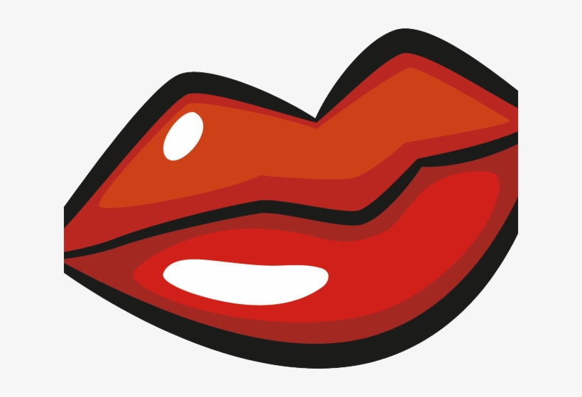 Pictures Of Cartoon Lips, transparent png download