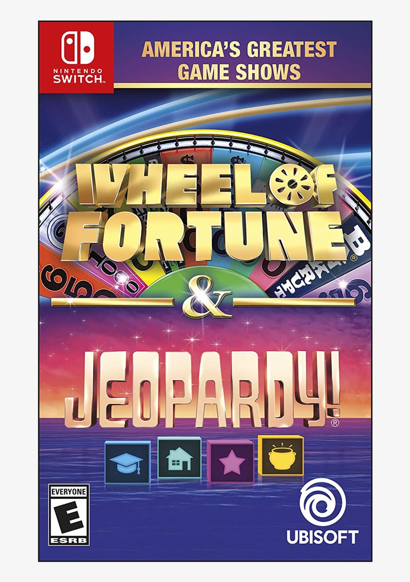 Steam Image - Jeopardy Wheel Of Fortune Nintendo Switch, transparent png download
