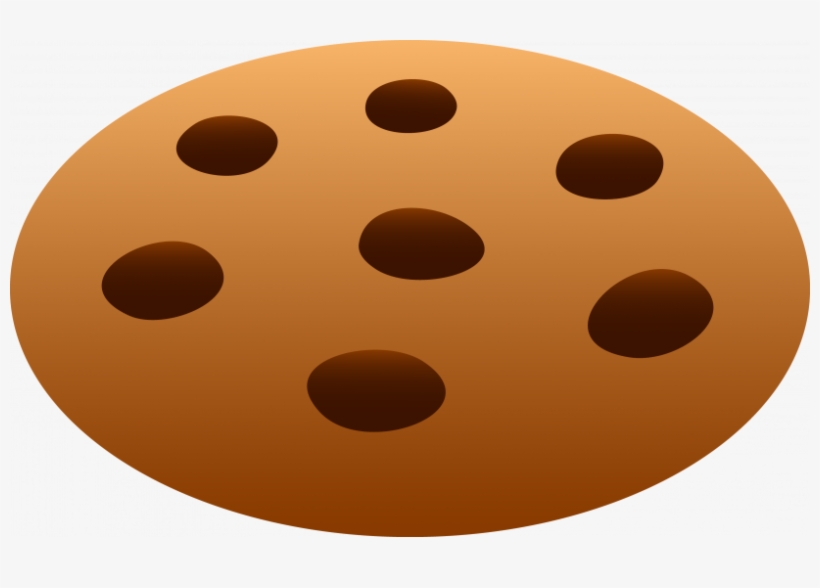 Chocolate Chips Clipart Png - Cookie Chocolate Chips Clipart, transparent png download