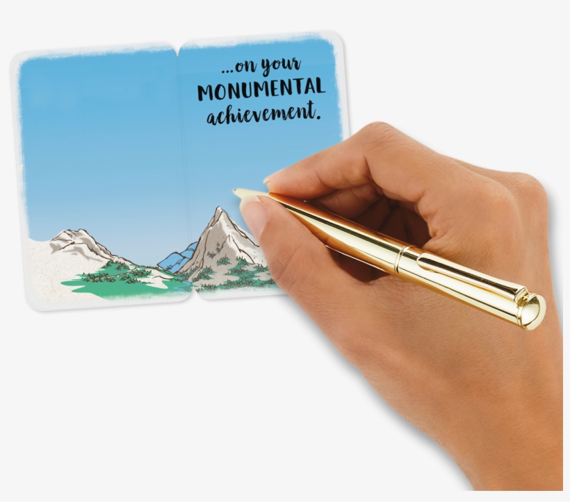 25" Mini Monumental Achievement Congratulations - Greeting Card, transparent png download