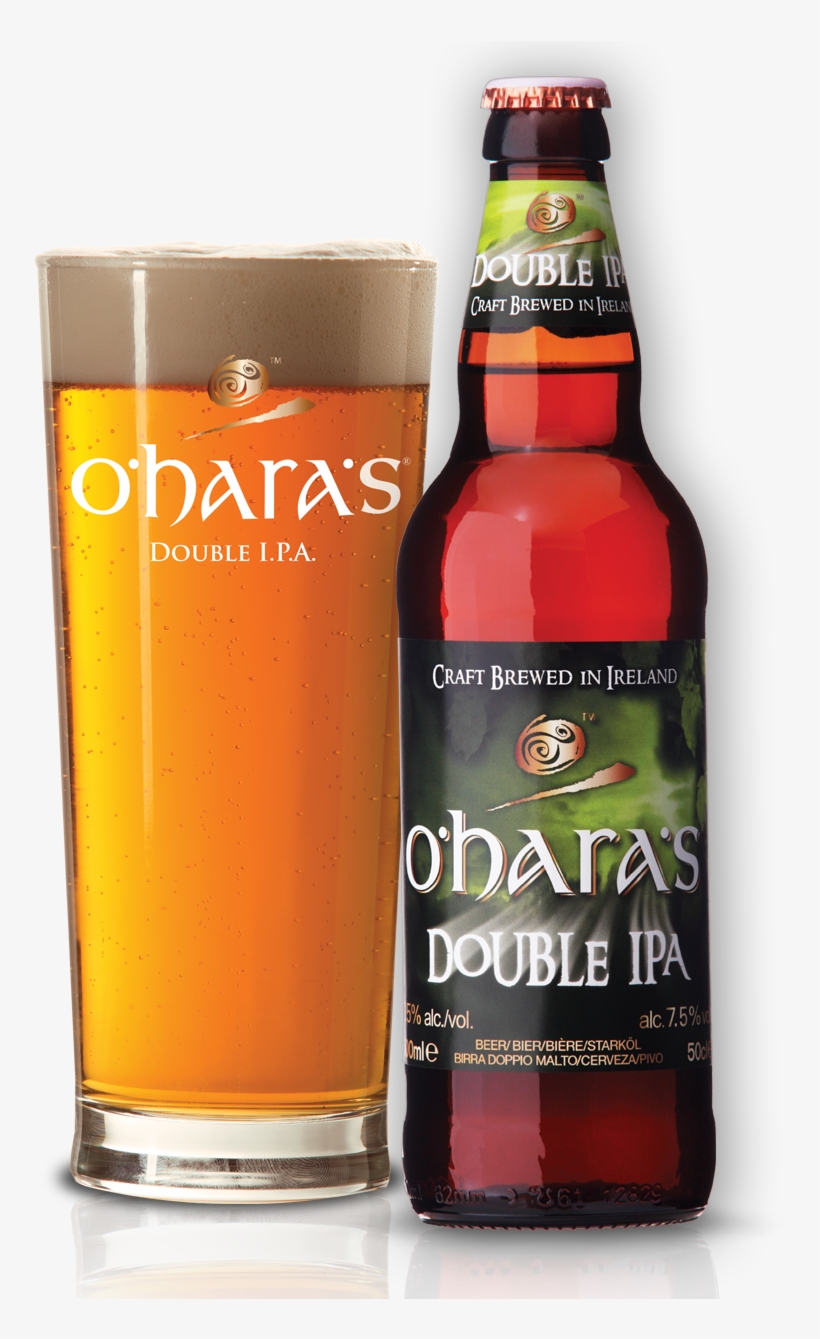 Double Ipa Glass & Bottle - India Pale Ale, transparent png download