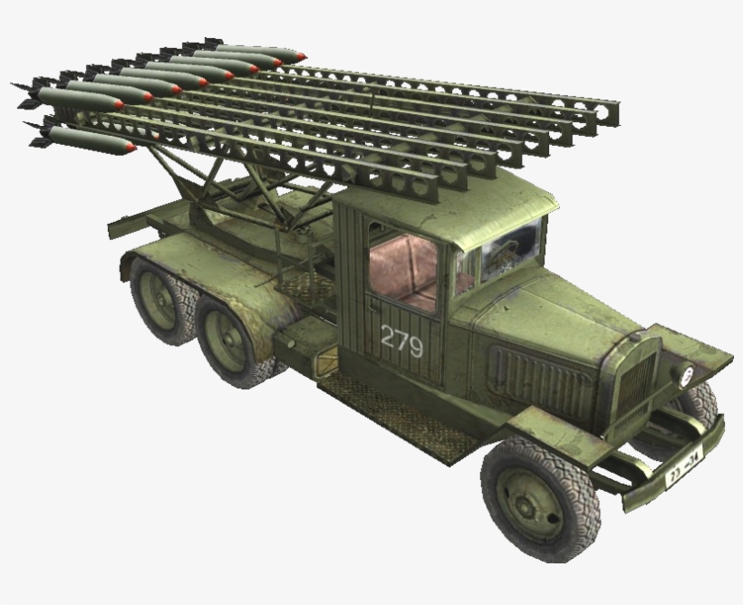 Bm-13 Katyusha - Scale Model, transparent png download