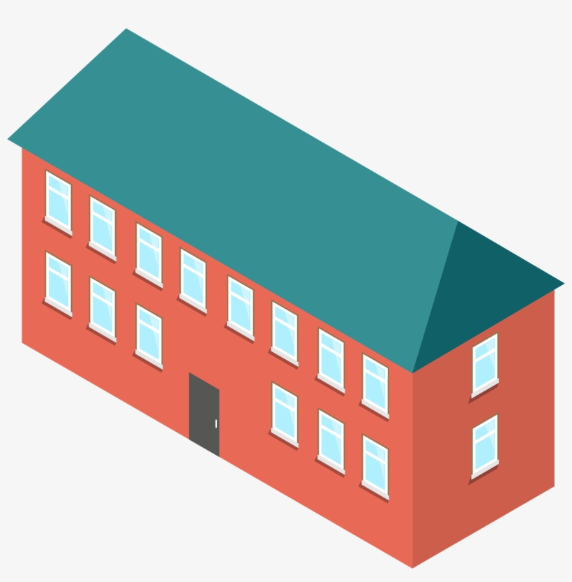 Apartamento Edificio 5d Ciudad Png E Imagen Vectorial - House, transparent png download