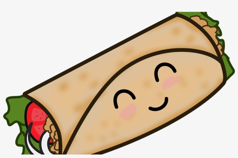 Krikart Imágenes Libres De Derecho De Autor - Burrito Kawaii, transparent png download