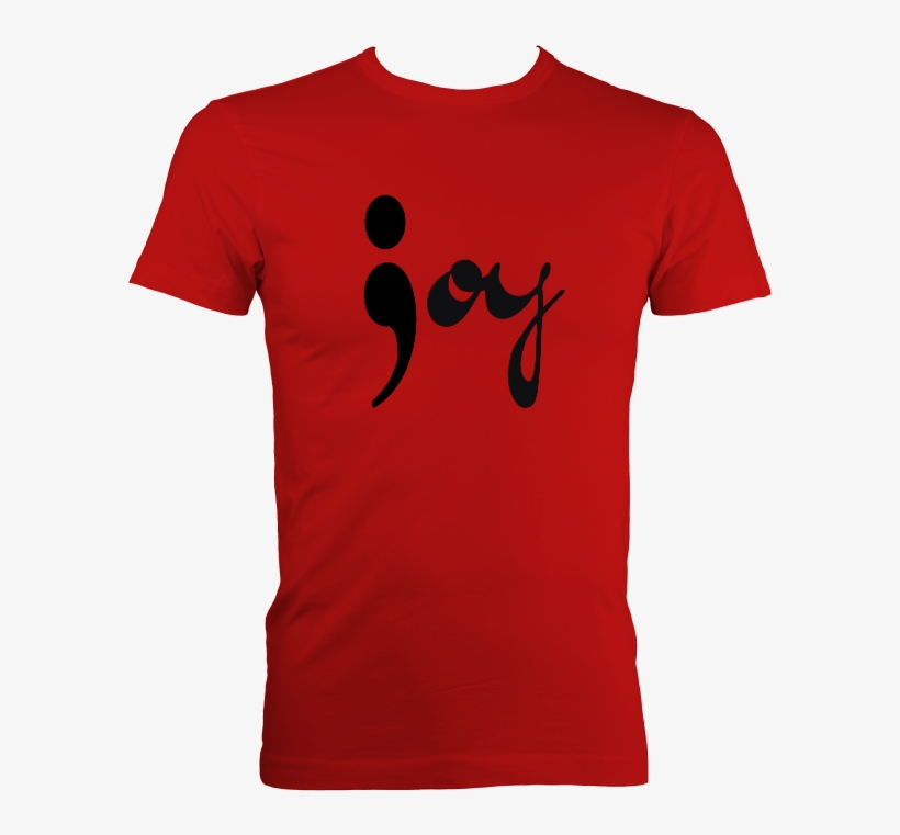 Joy Semicolon Men's Fitted T-shirt - Sola Scriptura T Shirt, transparent png download