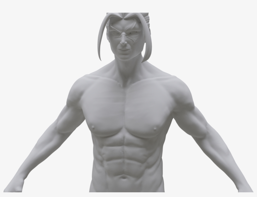 I'm Still Figuring Out How To Do The Ponytail In The - Barechested, transparent png download