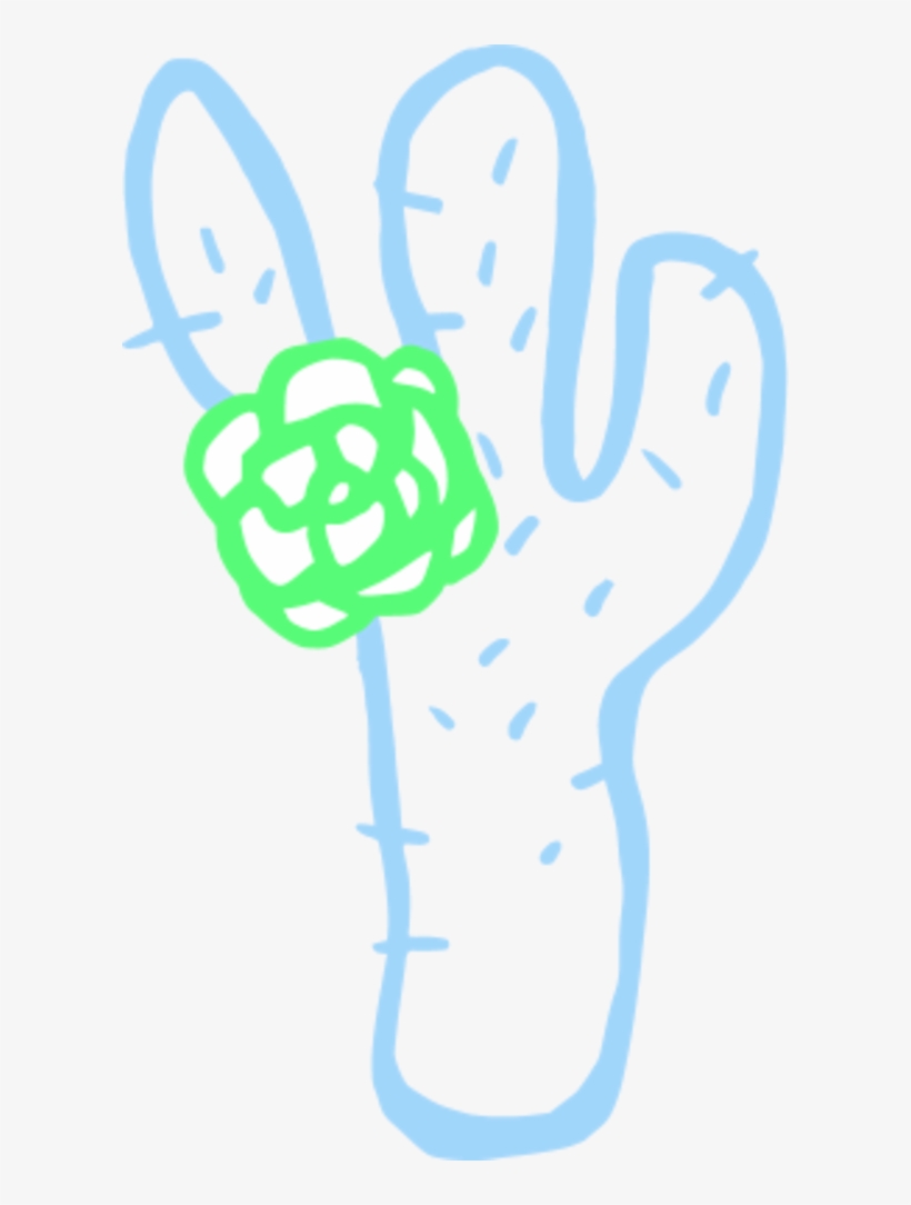 Cactus Plant Cartoon Simple - Clip Art, transparent png download