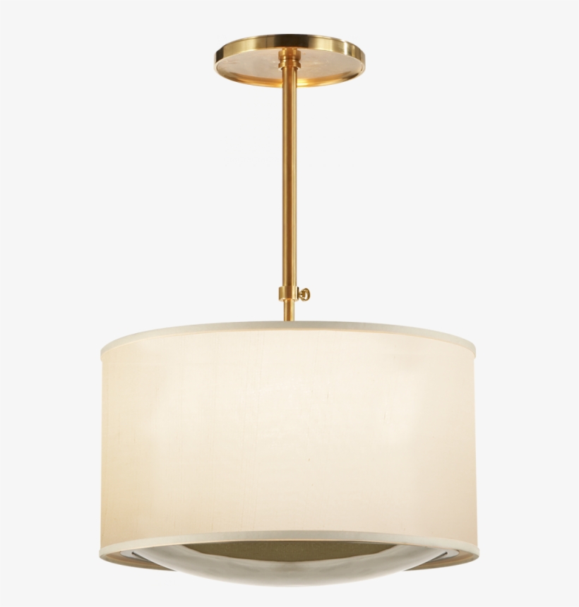 Reflection Large Hanging Shade In Soft Brass Wit - Ceiling Fixture, transparent png download