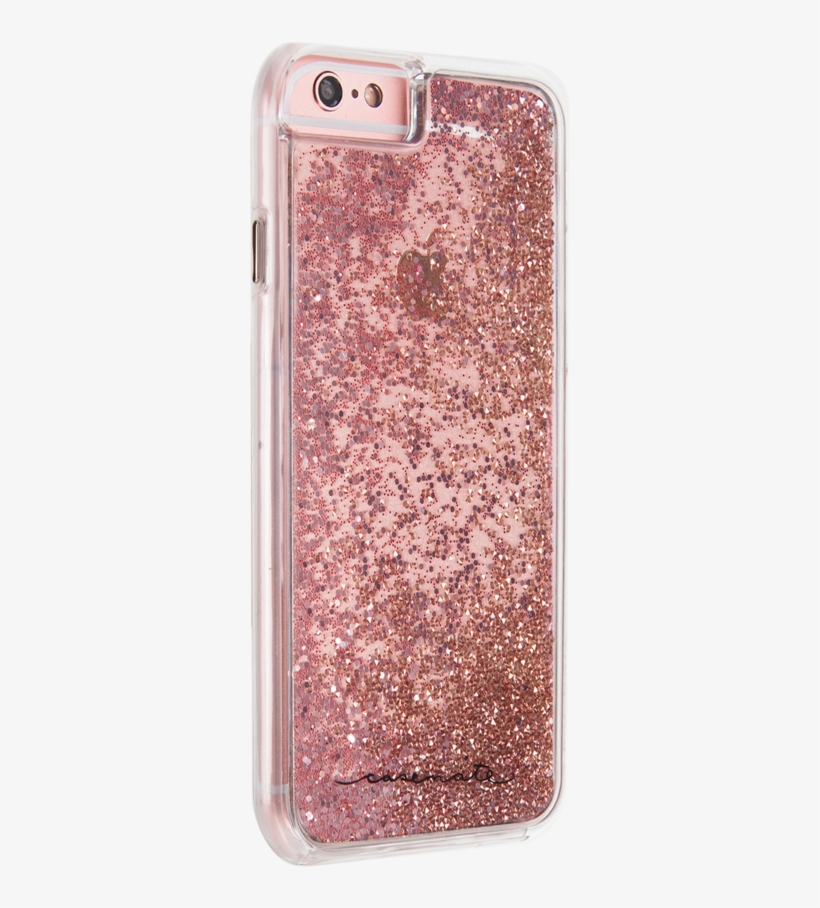 Case Mate Waterfall Rose Gold Iphone 6 6s Cm034510 - Hoesje Glitter Waterval Iphone 8, transparent png download