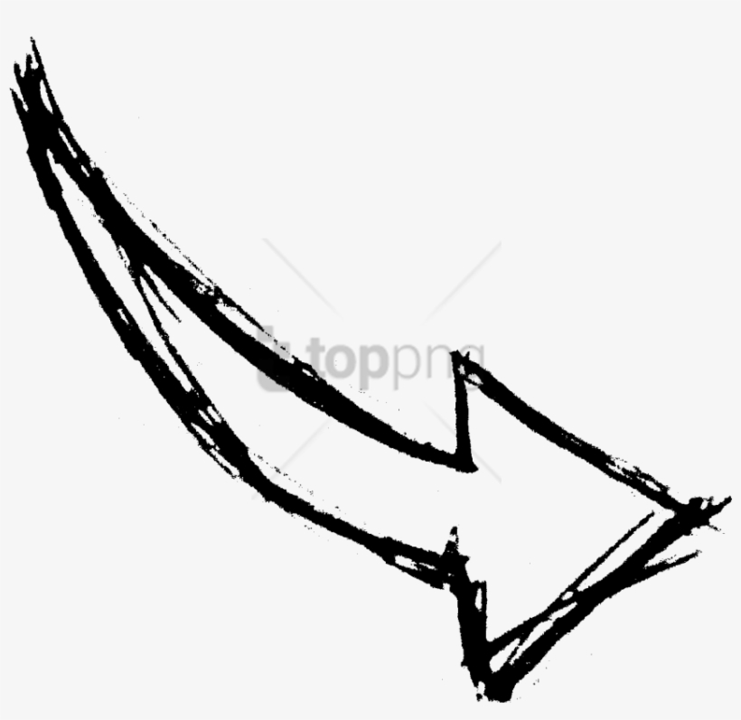 Free Png Download Drawing Png Images Background Png - Drawn White Arrow Png, transparent png download