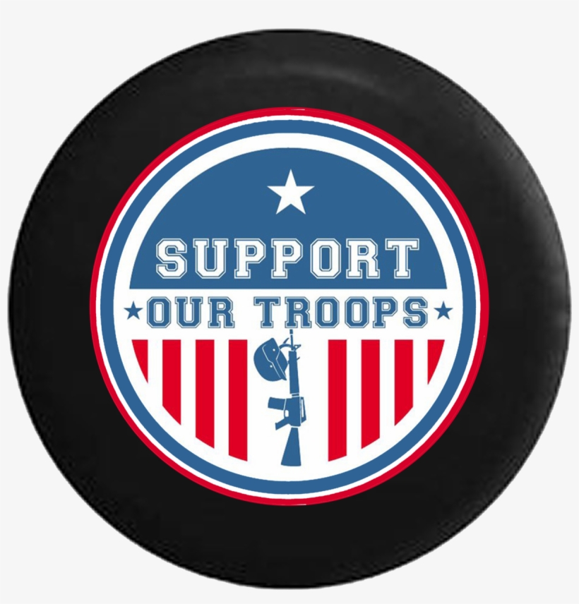 Tire Cover Pro - Support Our Troops Clipart Free, transparent png download