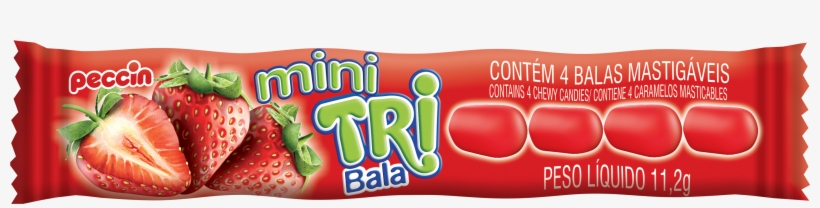 Rótulo - Tribala Morango, transparent png download