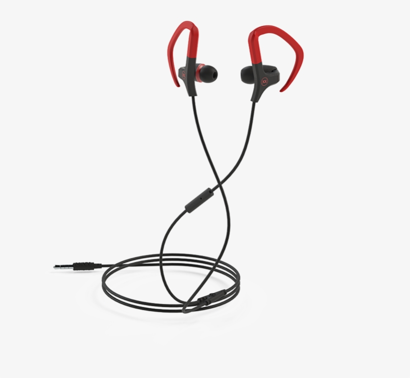 Cardio Sports Earphones - Wire, transparent png download