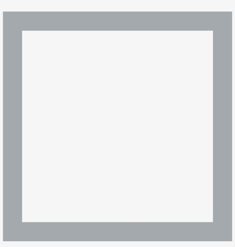 Dark Grey Outline - Ivory, transparent png download
