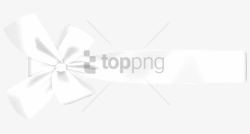 Free Png Download Laço Branco Em Png Images Background - Laço Branco Png Desenho, transparent png download