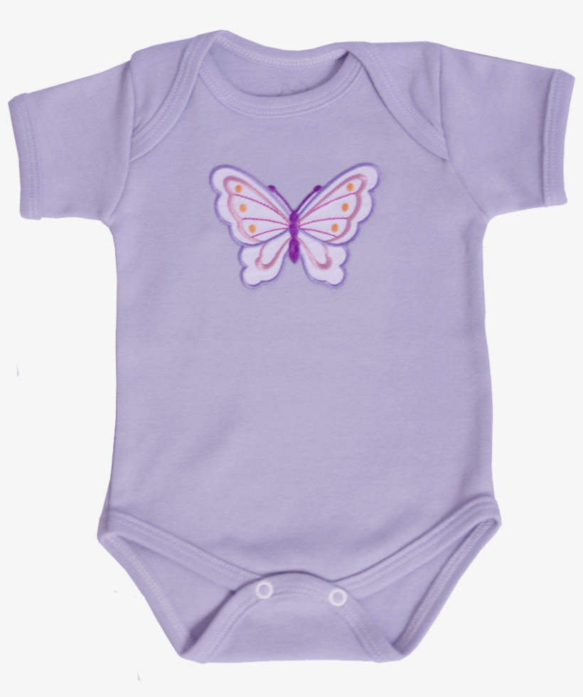 Body Baby Borboleta Lilás - Brush-footed Butterfly, transparent png download