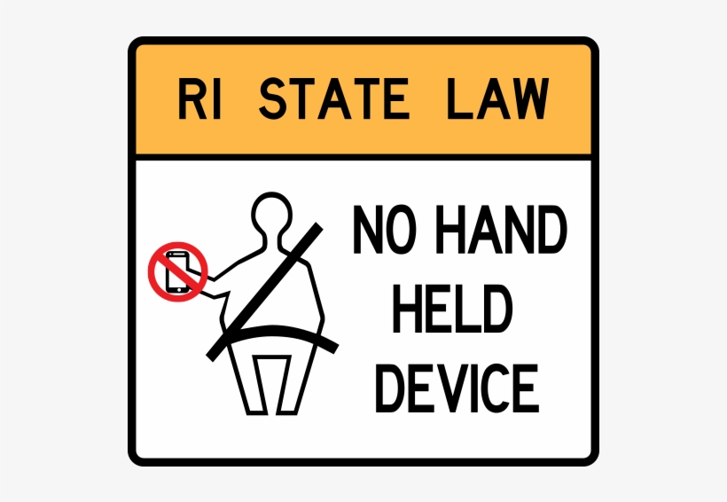 Rhode Island Has A New Law That Prohibits Any Driver - Ri Hands Free Law, transparent png download