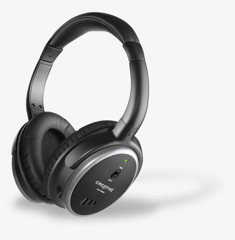 Active Noise Canceling Headphones With In Line Microphone - Headphones, transparent png download