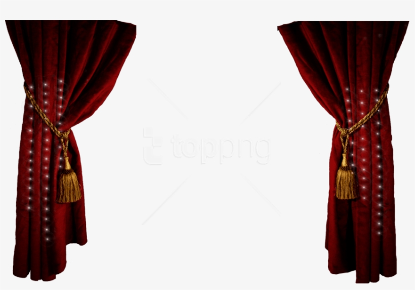 Free Png Curtains Png - Theater Curtains Png Transparent, transparent png download