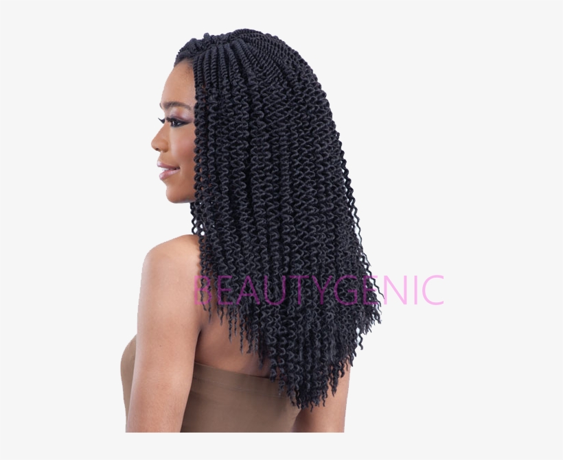 Freetress Synthetic Braid Pre Curled Jamaican Braid - Lace Wig, transparent png download