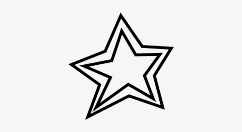 #ftestickers #clipart #doodle #star #black, transparent png download