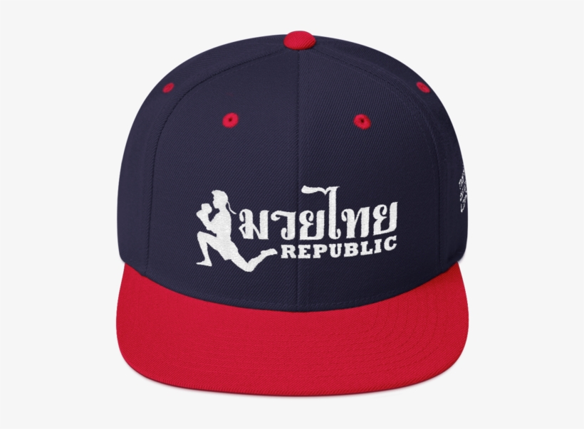 Muay Thai Republic Thai Flag Colorway Snapback Hat - Baseball Cap, transparent png download