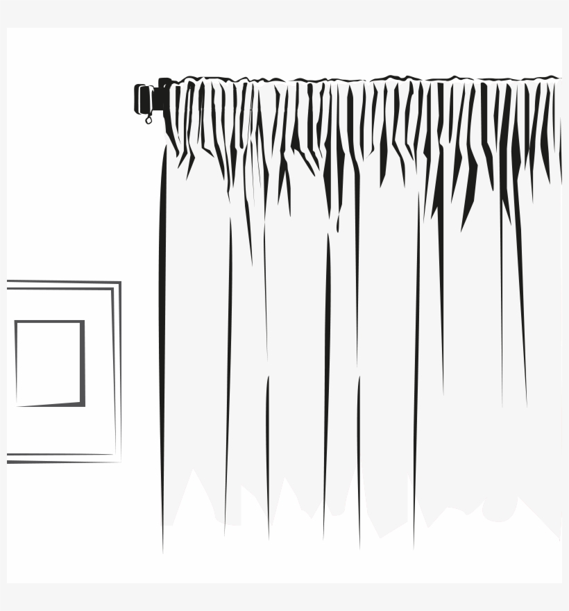 Pencil Pleat - Curtain, transparent png download