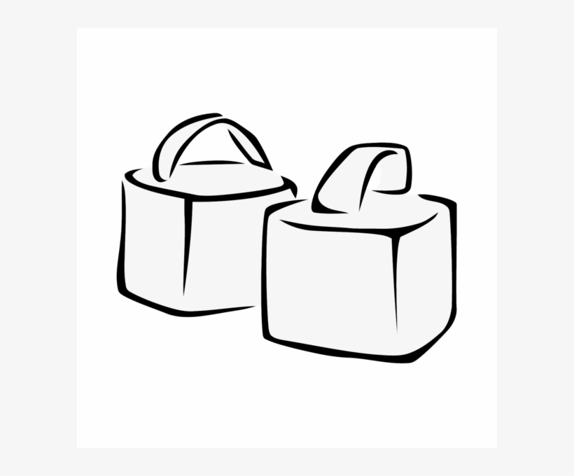 Bw1041 Black And White Door Stops By Clarke & Clarke, transparent png download