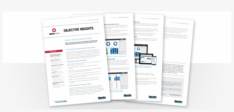 Objective Insights For Perform - Flyer, transparent png download