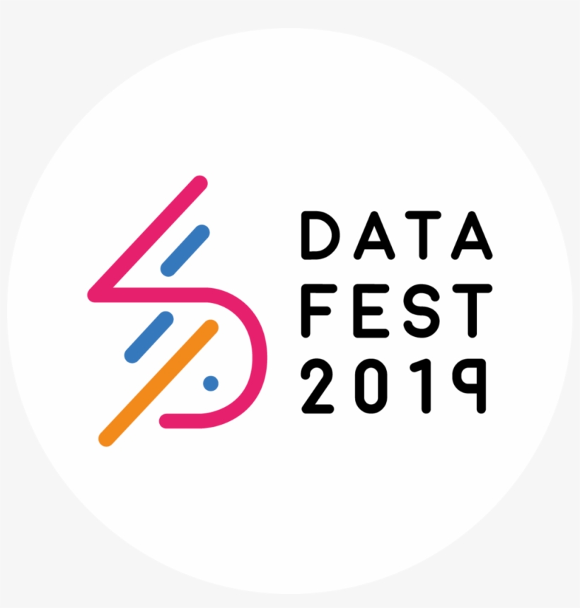 Datafest 2019 Black Circle@2x, transparent png download