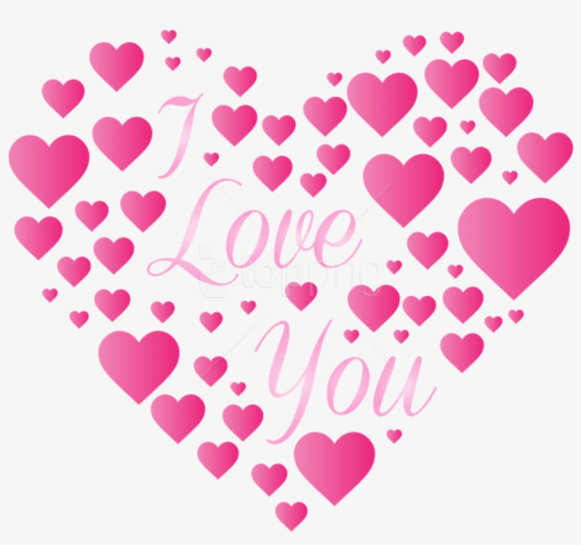 Free Png Download Love Heart Png Images Background - Love You Plaatjes, transparent png download