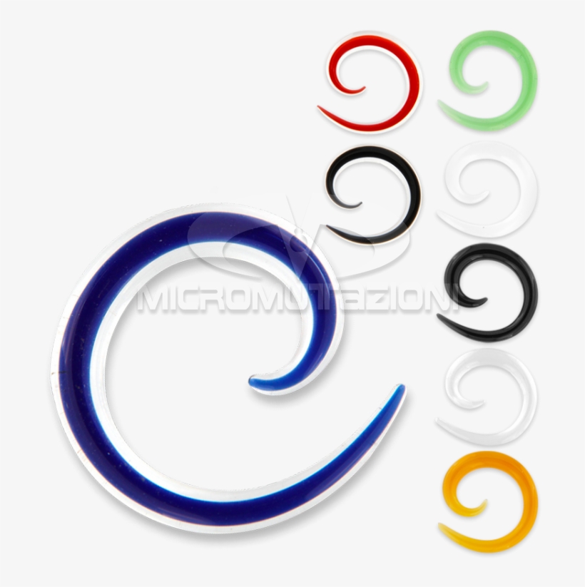 Pyrex Spiral Ear - Circle, transparent png download
