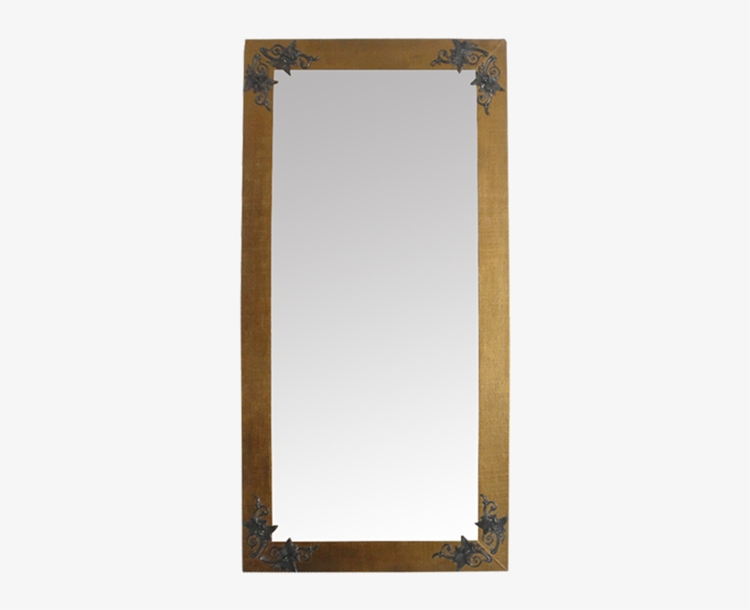 Gold Ivy Mirror Frame - Wood, transparent png download