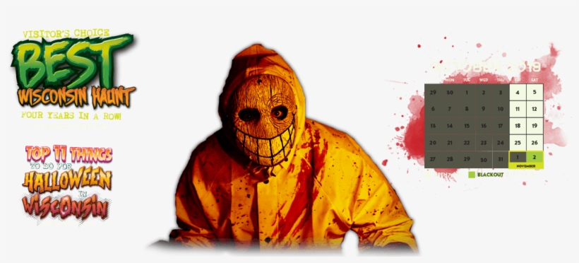 Screamin Acres Is One Of The Most Rapidly Growing Haunted - Creative Arts, transparent png download