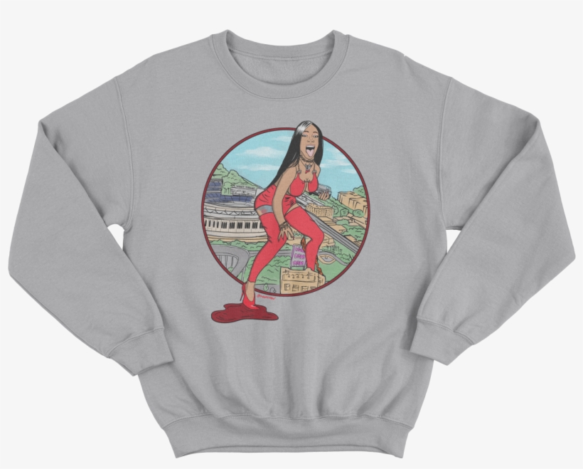 Image Of Bloody Shoes - Crew Neck, transparent png download