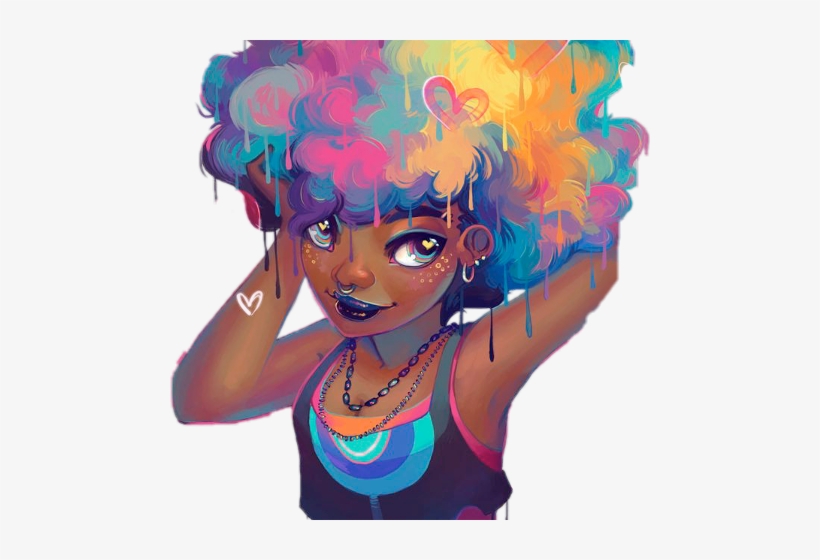 Desenho Para Empoderamento Negro, transparent png download