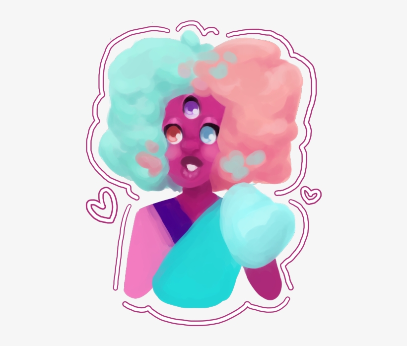 Cotton Candy Alpaca - Cotton Candy, transparent png download