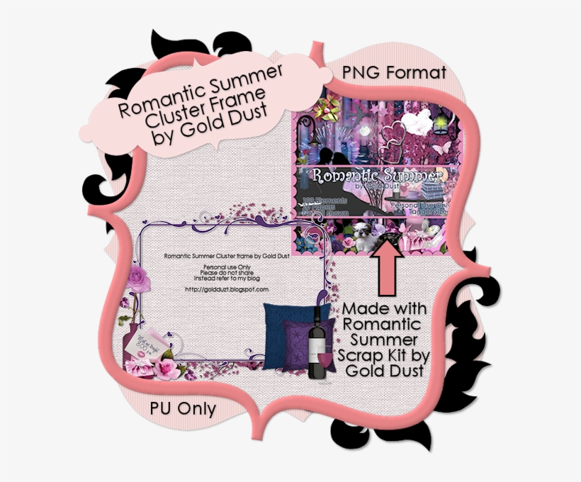 Ftu Romantic Summer Cluster - Thanksgiving, transparent png download