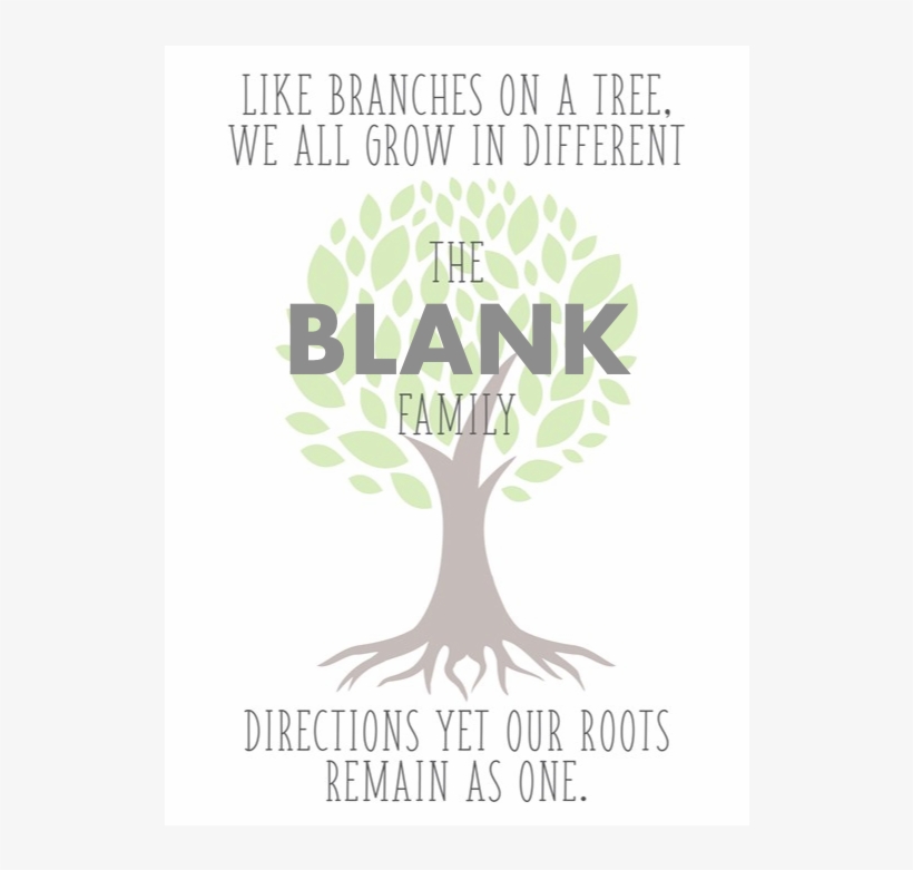 Family Tree Roots Personlizable Tote Bag - Family Trees Deep Roots Greeting Cards - Mother's Day, transparent png download