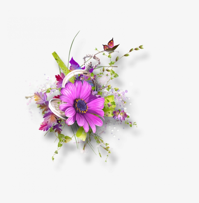 Collection Featuring The French Bee Floral Decor And - Ornamented Flora Symbolica Embellished, transparent png download