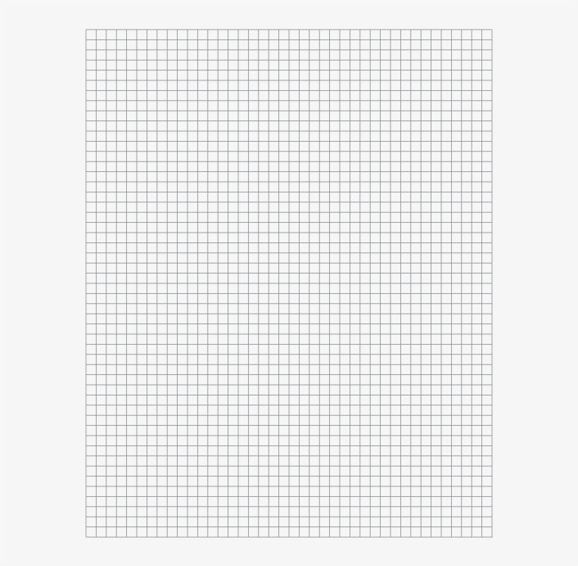 Graph Paper With 5 Lines/inch - Pattern, transparent png download