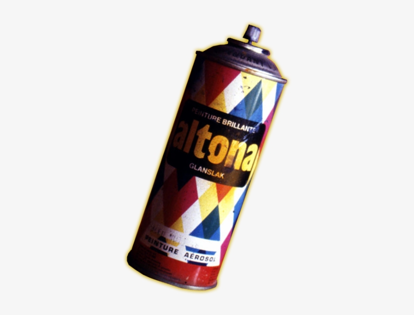 Spray Can Cropped - Spray Paint Can, transparent png download