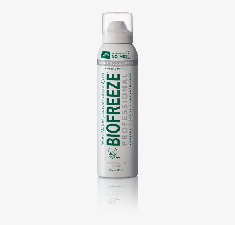 Biofreeze Professional Pain Relieving 360° Spray, 4 - Biofreeze Spray, transparent png download