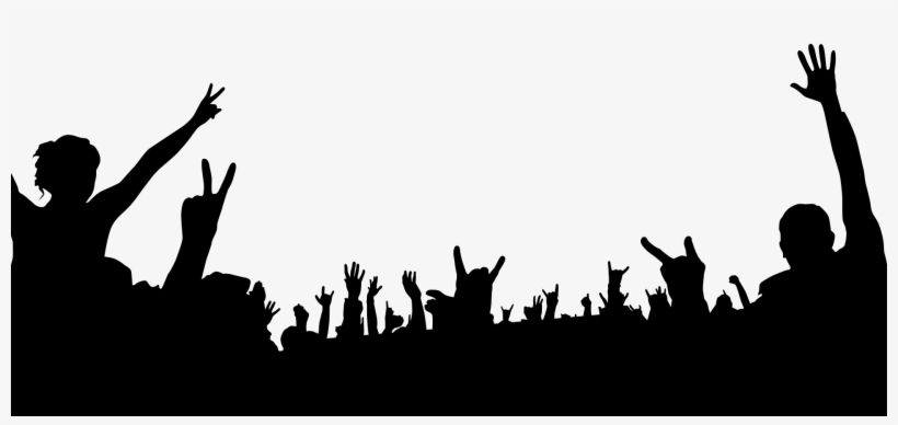 Seconds - Concert Silhouette, transparent png download