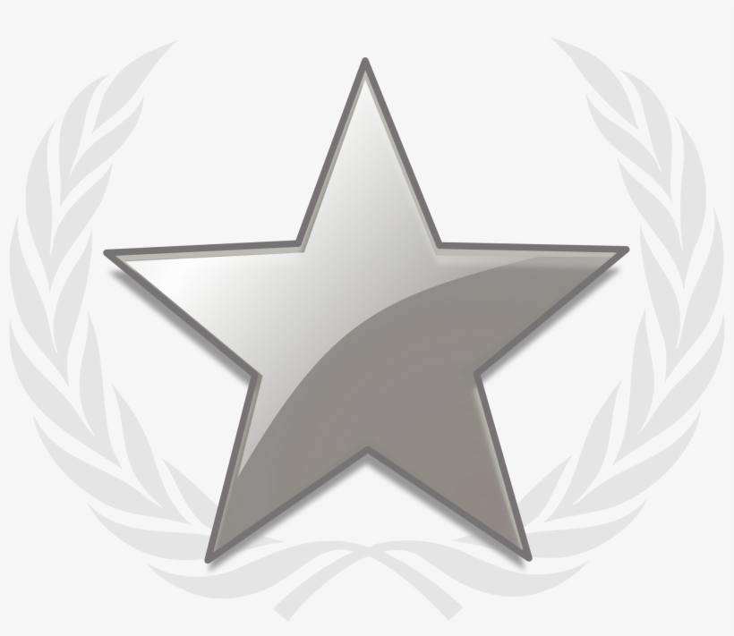 Silver Laurel Wreath Png - Laurel Wreath, transparent png download