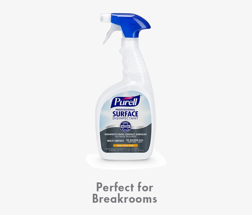 Product Surface Spray - Purell 3342-06 32 Oz. Fresh Citrus Professional Surface, transparent png download