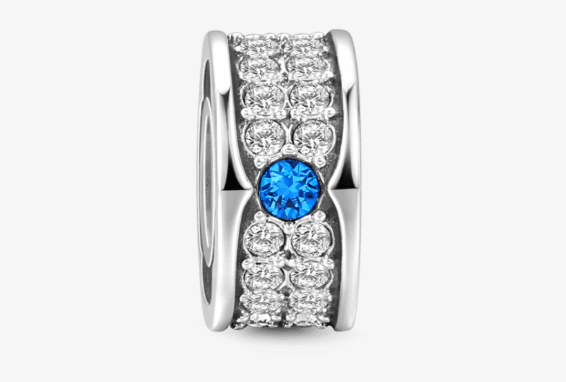 Stoppers & Safety Chains Charms Soufeel Blue Ribbon, transparent png download