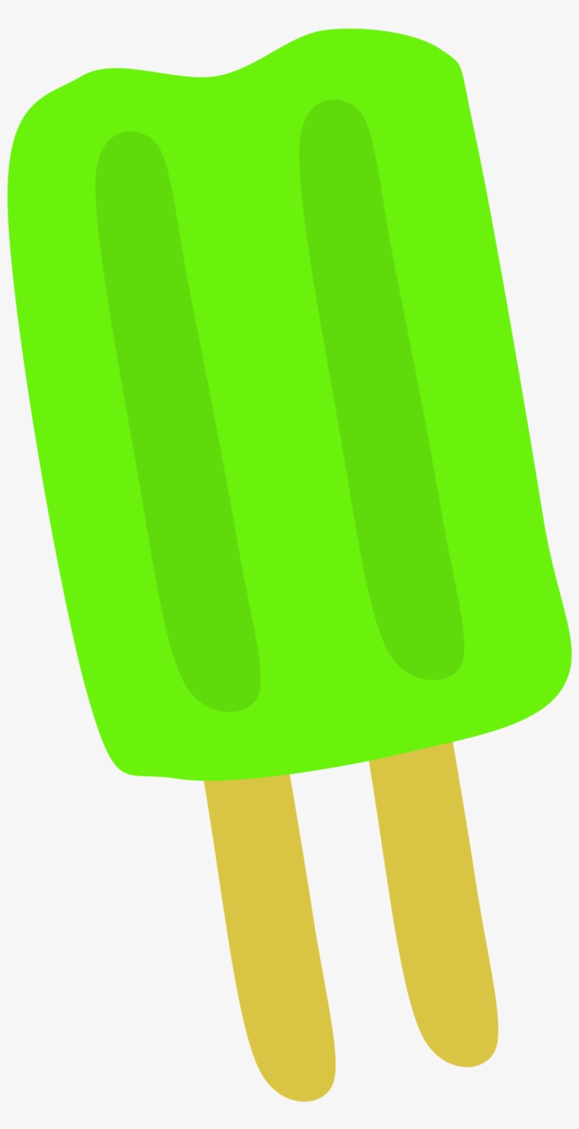 Ice Pop Ice Cream Computer Icons Popsicle Download - Green Popsicle Clipart, transparent png download