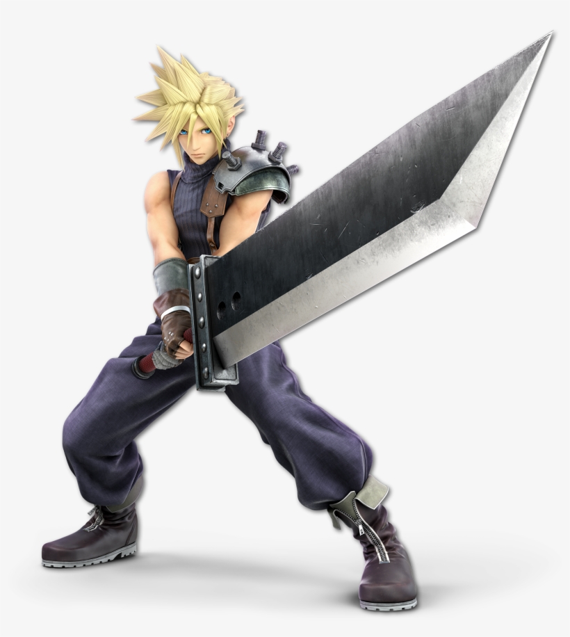 Ssbu Cloud - Super Smash Bros Ultimate Cloud, transparent png download